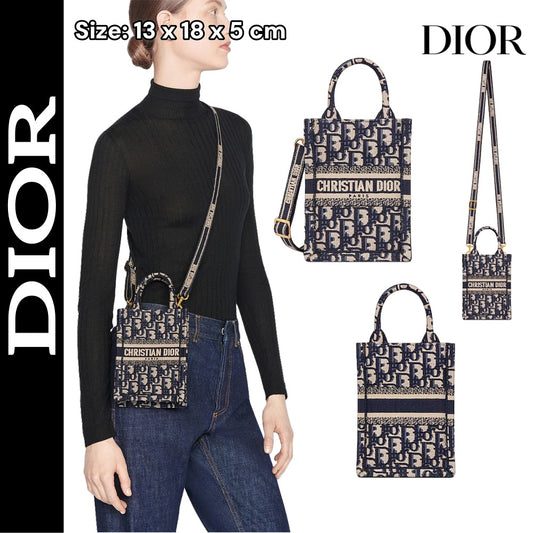 【ディオール】入手困難★BOOK TOTE ミニ フォンバッグ♪