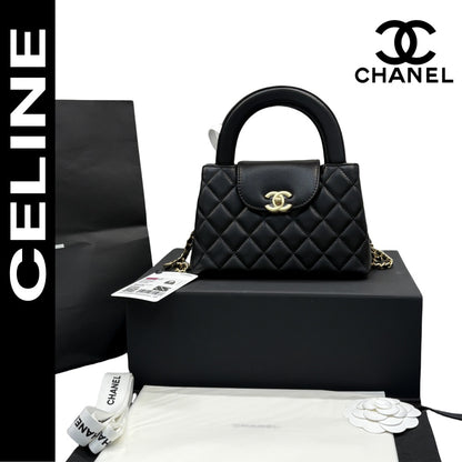 【シャネル】2wayで楽しめる♪チェーン付きミニバッグ  ケリー