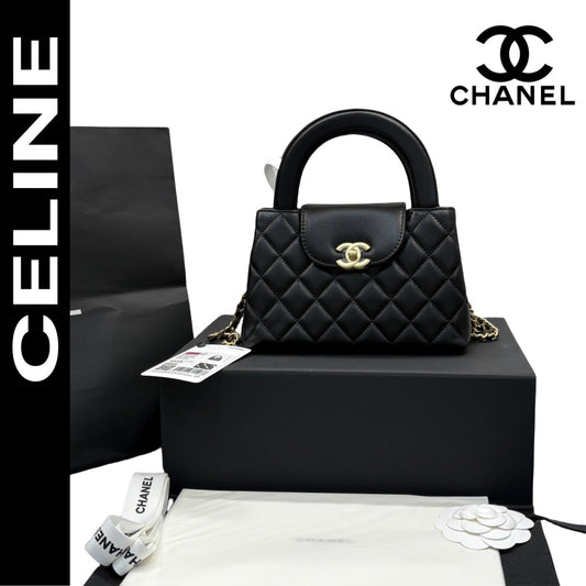 【シャネル】2wayで楽しめる♪チェーン付きミニバッグ  ケリー