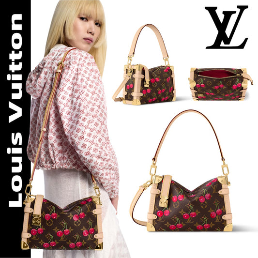 【ルイヴィトン】チェリーが主役♪ LV × TM サイドトランク MM 14278