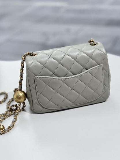 【シャネル】新作♪大人気の斜め掛け♡Flap Bag Gold Ball-選べる4色