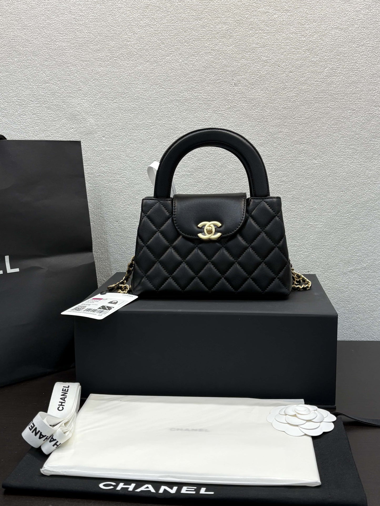 【シャネル】2wayで楽しめる♪チェーン付きミニバッグ  ケリー