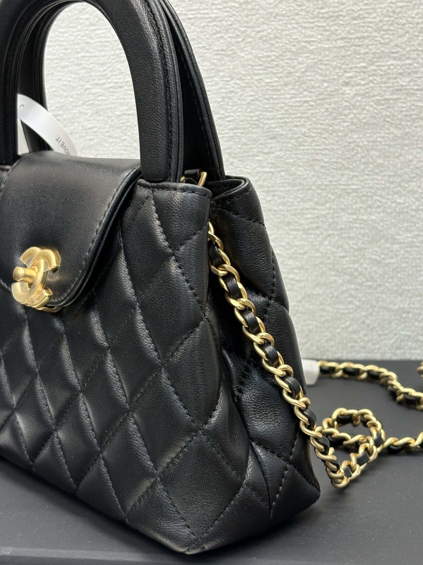 【シャネル】2wayで楽しめる♪チェーン付きミニバッグ  ケリー