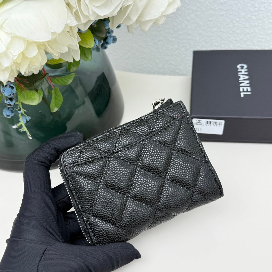 【シャネル】使いやすさ抜群！クラシック ジップ コインパース