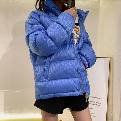 【ディオール】寒い冬に最適◆女性と男性☆立ち襟長袖 ダウン ジャケット3カラー