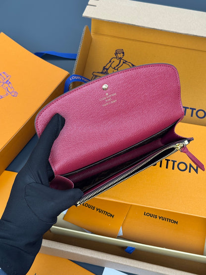 【ルイヴィトン】大人気☆  ポルトフォイユ・エミリー 財布 ギフト8色