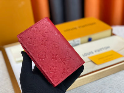 【ルイヴィトン】大人気 M60235エンボス加工多機能ミニ財布 収納力抜群 超実用的