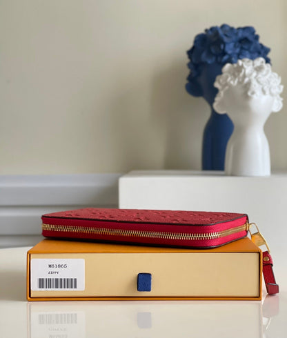 【ルイヴィトン】新作モノグラム・アンプラントウォレットZIPPY 5色M61864