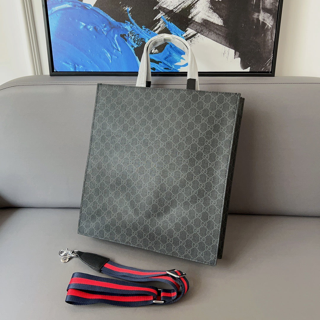 【グッチ】GGスプリーム トートバッグ-選べる4色